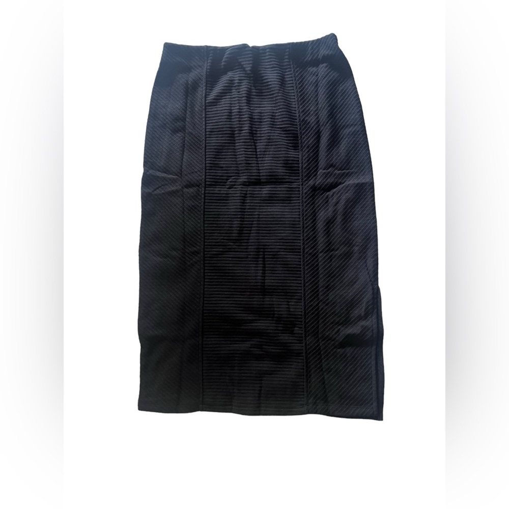 BOG Band of the Free black pencil skirt, size large, NWT